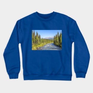 USA. Alaska. Denali National Park. Scenery. Crewneck Sweatshirt